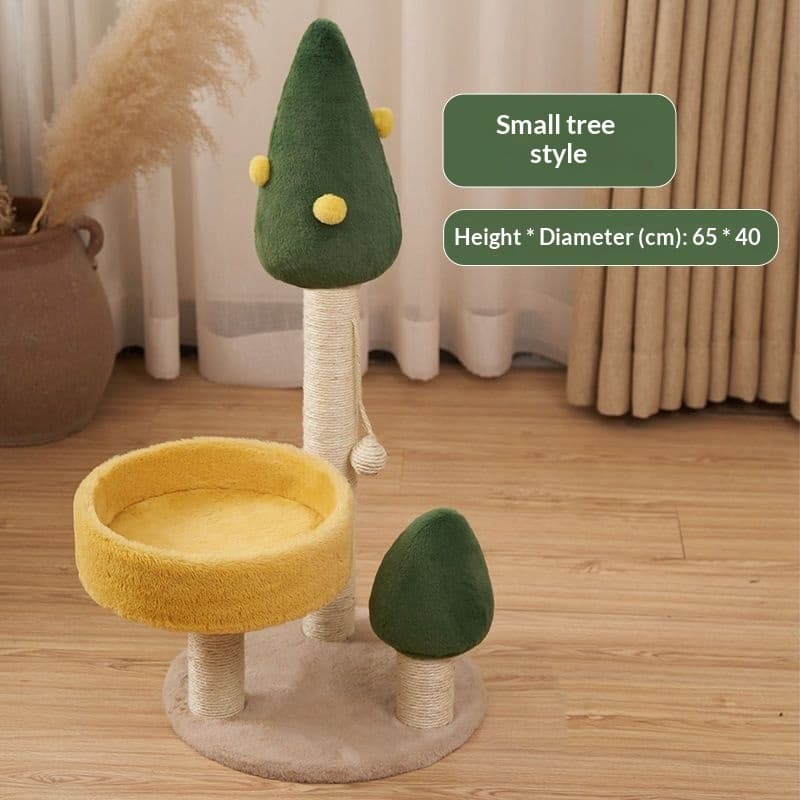All-in-one Cat Tree And Cat Bed